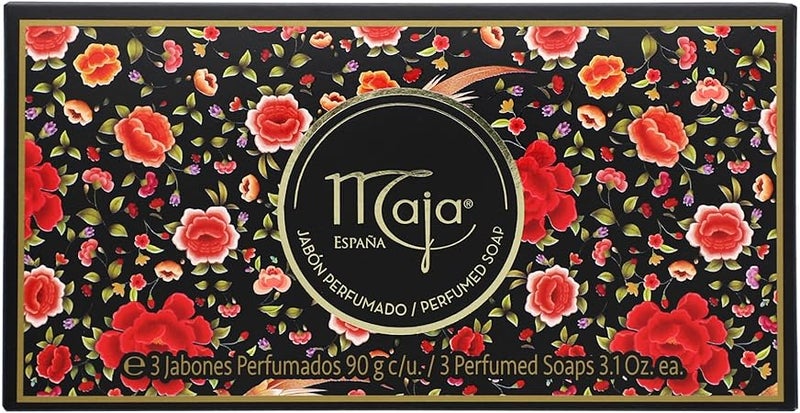 ماجا صابون ماجا - صابون معطر، مسحوق غسول للجسم، تنظيف وترطيب بشرتك، معطر بشكل جميل، مجموعة واحدة من 3 أنواع صابون، 2.1 أونصة لكل منها - Image 2